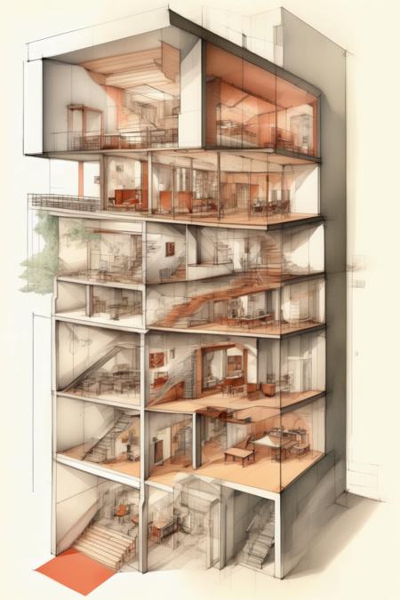 00156-3070484287-_lora_Isometric Cutaway_1_Isometric Cutaway - axonometric drawing of two story building with one basement floor house, modern st.png